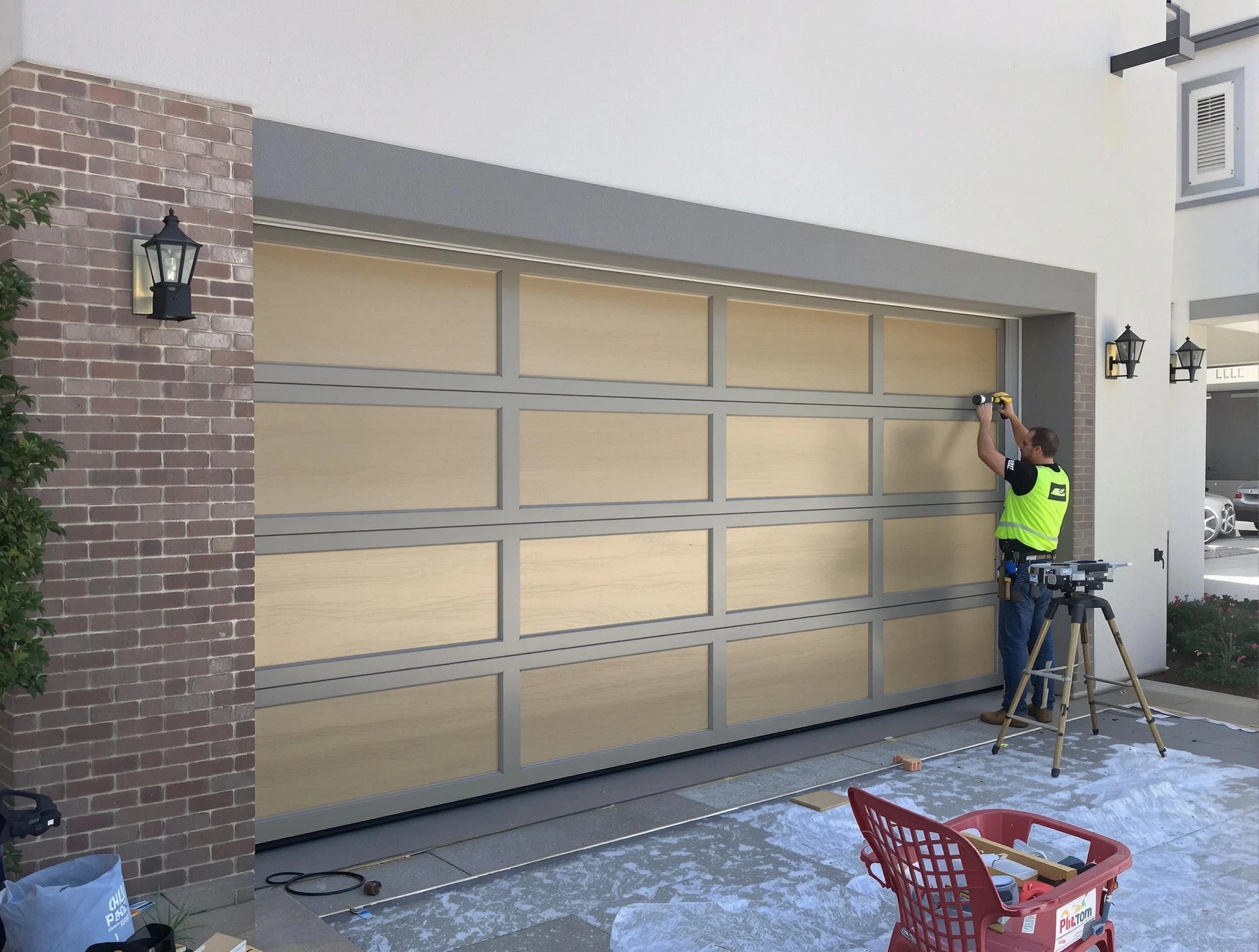 Garage door replacement service by New Haven Garage Door Pros in New Haven